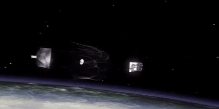 How to Clean Up Space Junk With Harpoons and Nets