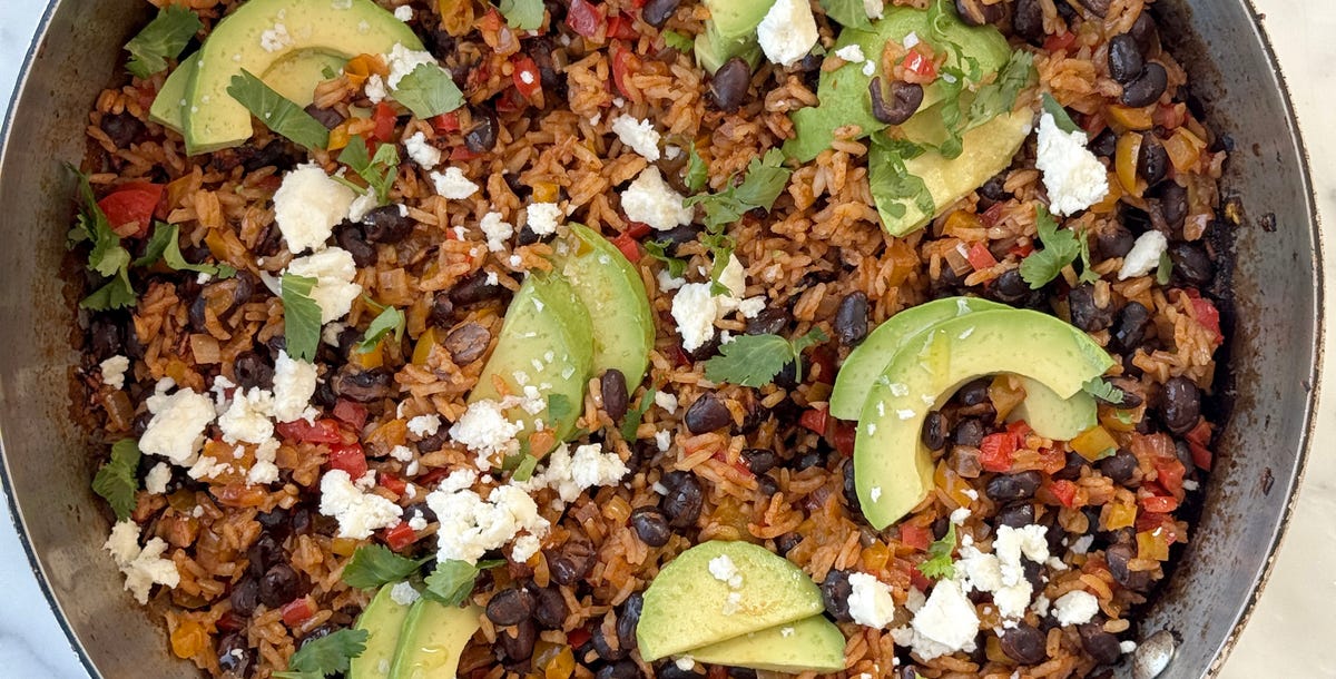 Best Black Bean Rice Skillet Recipe
