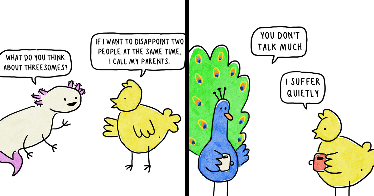 I Created These 30 Comics That You Will Probably Relate To If You’re Depressed
