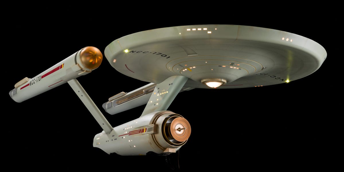 Fully Restored "Star Trek" Enterprise Unveiled at Smithsonian Air and Space Museum