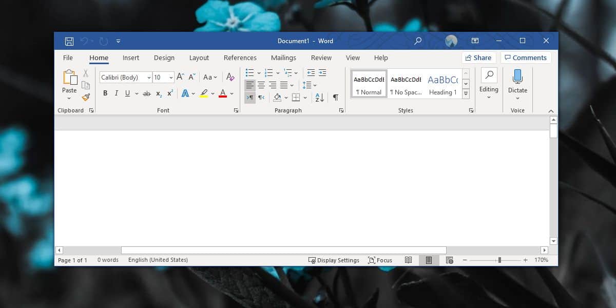 How to remove user name from title bar in Office 365