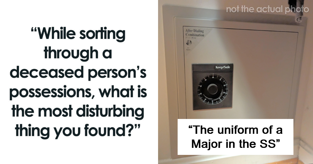 “What Was Inside Took Me By Complete Surprise”: 49 Unexpected Things People Found After Their Loved Ones Died