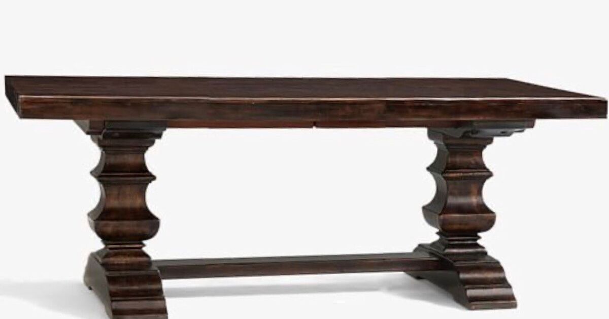 Restoration Hardware Dining Table Look