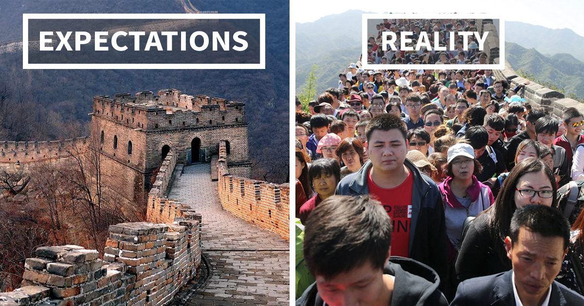 Vacation Destinations Expectations Vs. Reality (40 Pics)