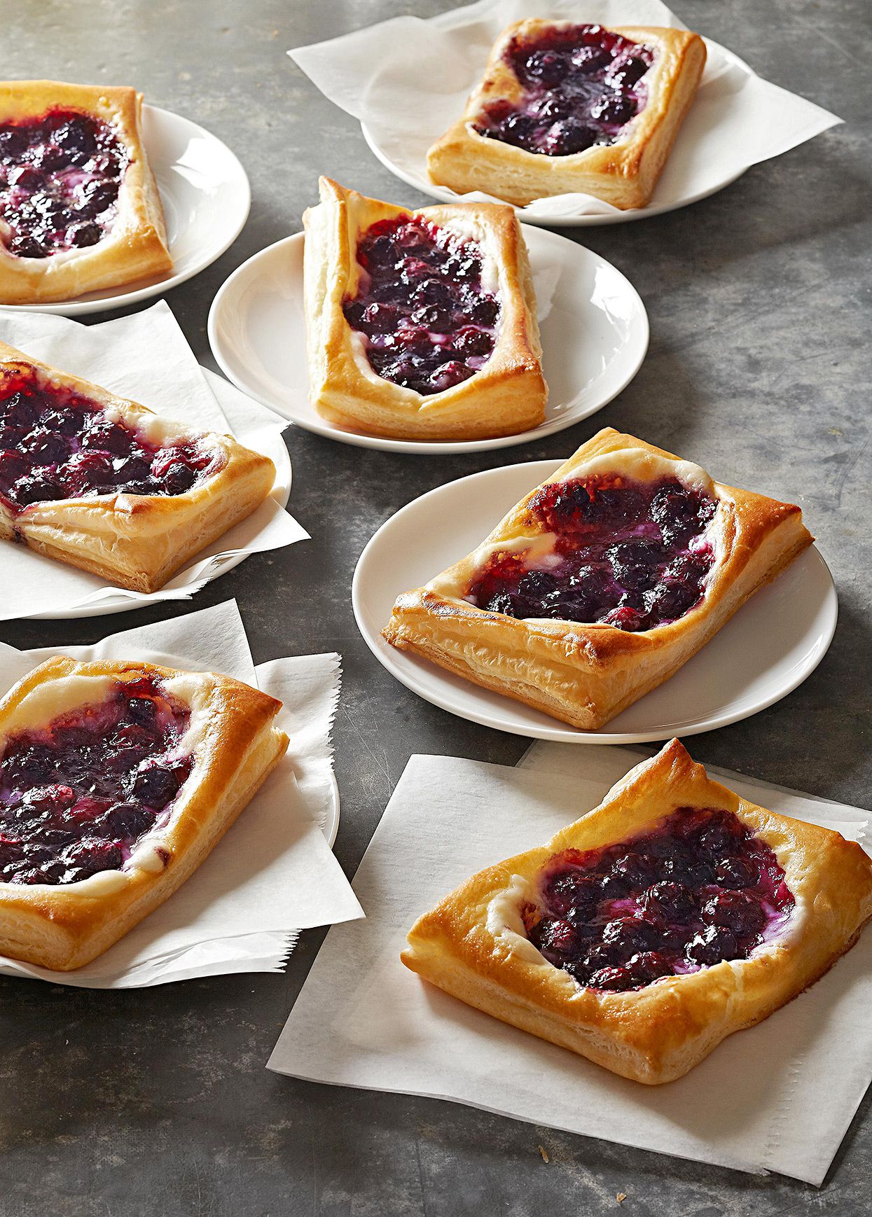 Blueberry Cream Cheese Pastries Recipe